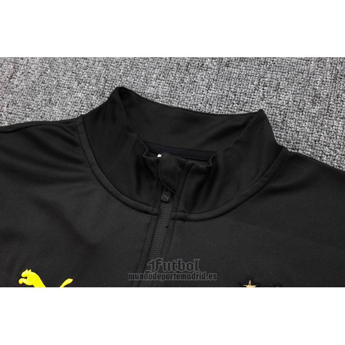 Chandal de Sudadera del Borussia Dortmund 2023-2024 Negro